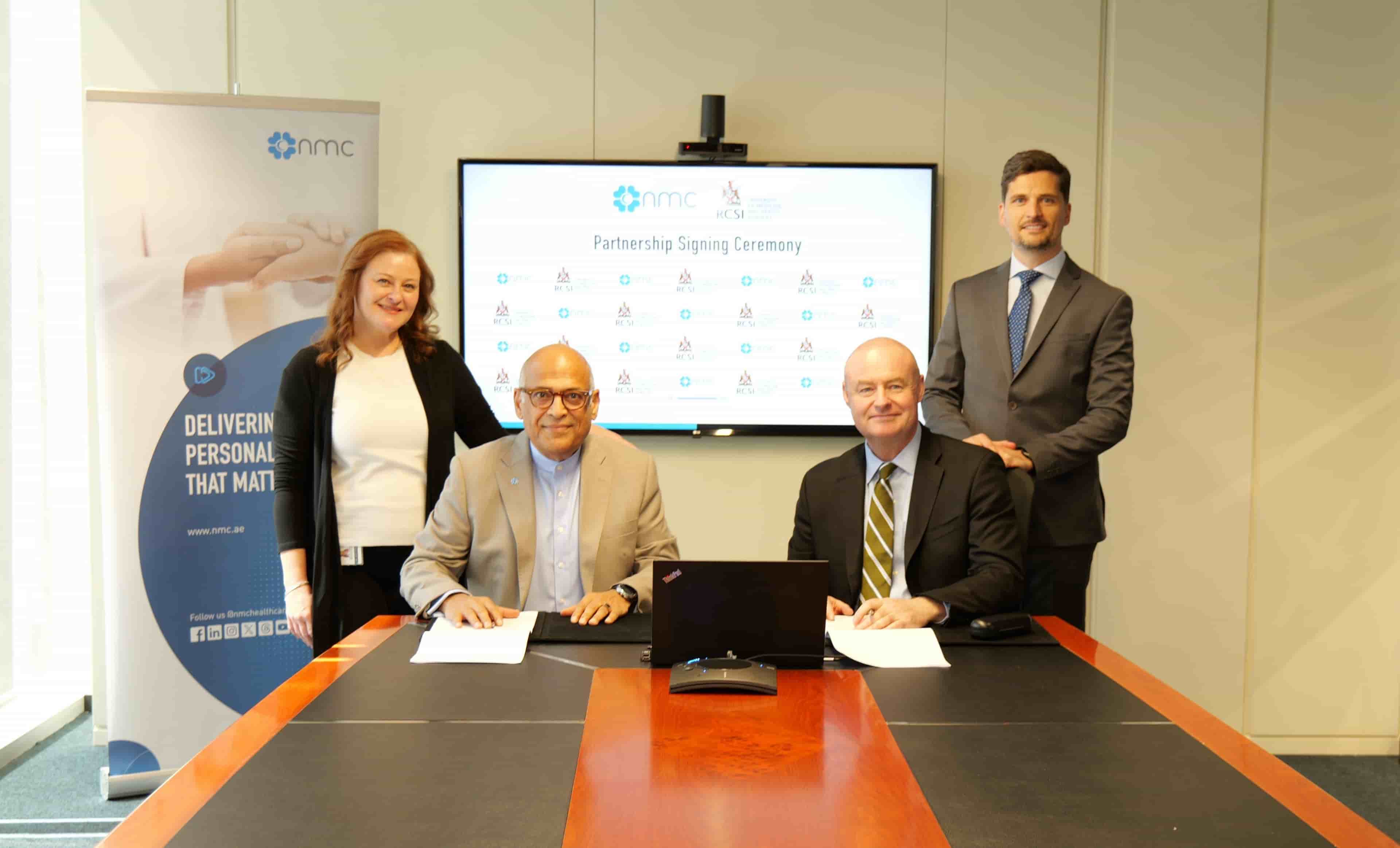 NMC Healthcare and RCSI University of Medicine and Health Sciences Announce Strategic Collaboration to Advance Workforce Development